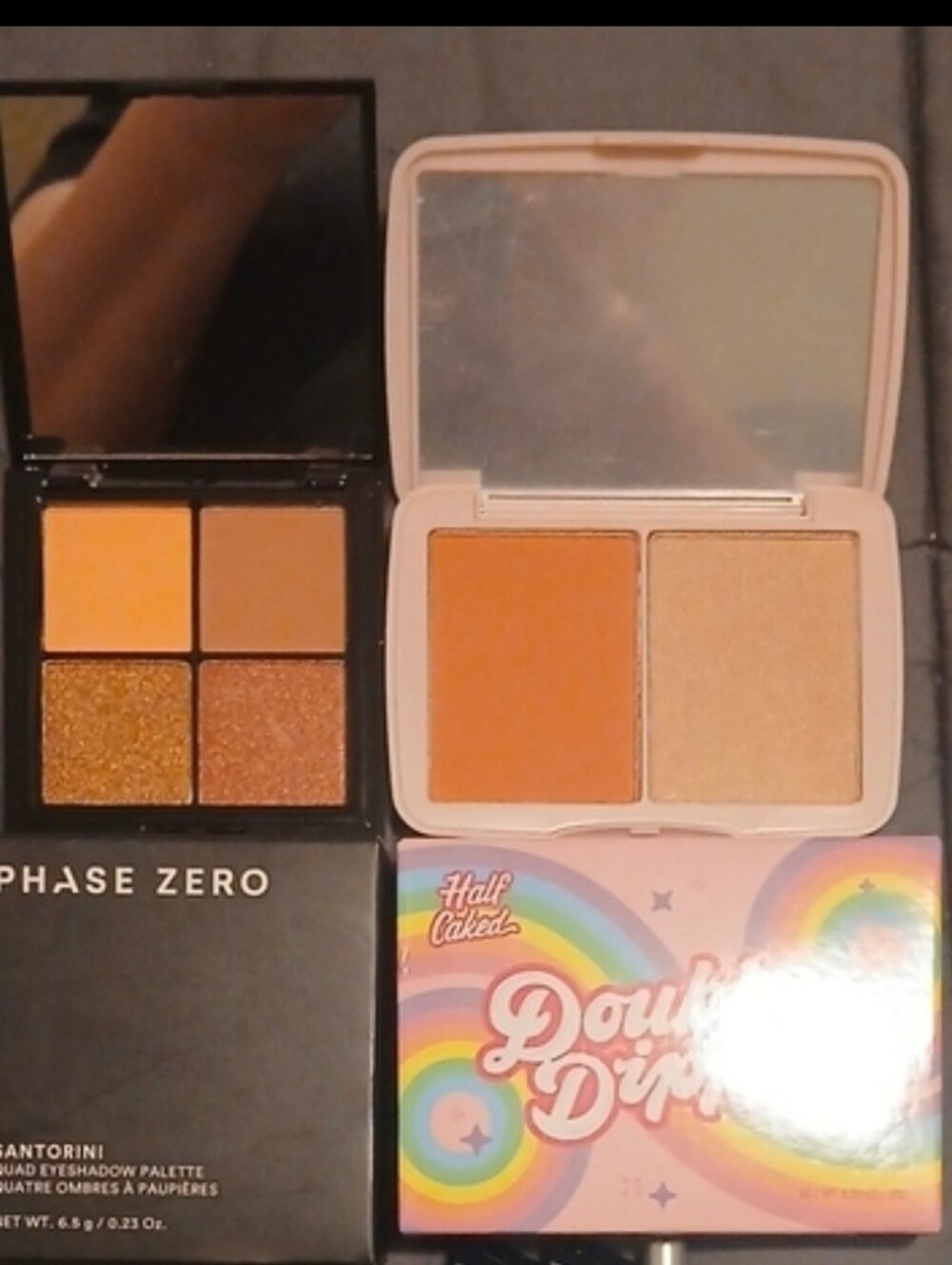 Phase Zero Santorini Eyeshadow Palette - Half Caked Duo Cheek Palette